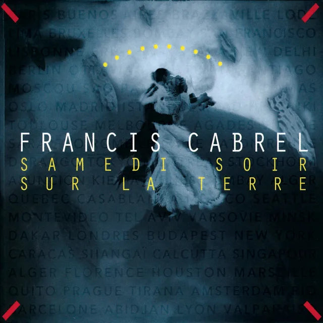 Music print | Francis Cabrel - Samedi soir sur la terre (Remastered) poster connecté