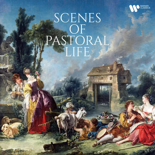 Music print | Wolfgang Amadeus Mozart & Frédéric Chopin & Johann Sebastian Bach & Ludwig van Beethoven & Claude Debussy & Aaron Copland & Albert Roussel & Alberto Ginastera & Albéric Magnard & Alexandre Tansman - Scenes of Pastoral Life poster connecté