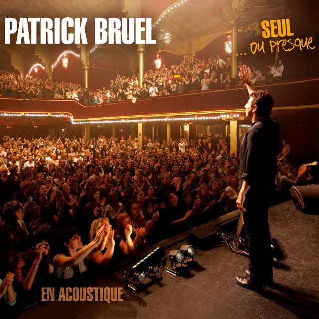 Music print | Patrick Bruel - Seul ou Presque (Live au Casino de Paris 2009) poster connecté