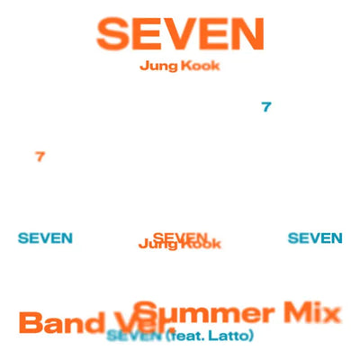 Music print | Jung Kook & Latto - Seven (Weekday Ver.)