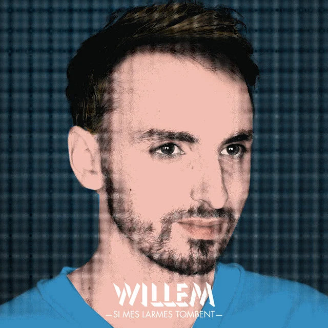Music print | Christophe Willem - Si mes larmes tombent (Remixes) poster connecté