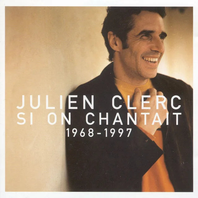 Music print | Julien Clerc - Si on chantait : 1968-1997 poster connecté