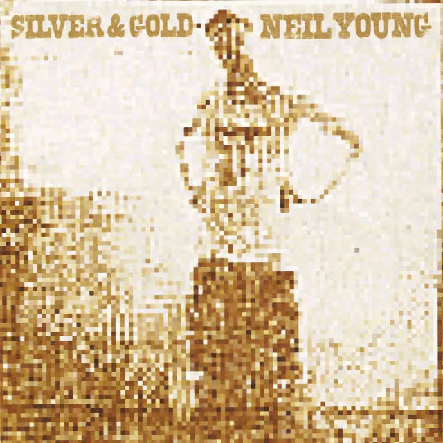 Music print | Neil Young - Silver & Gold poster connecté