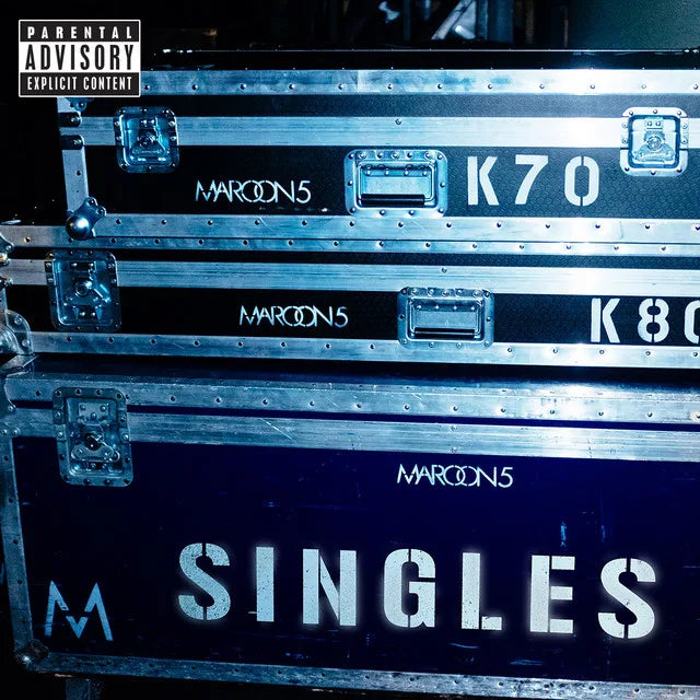 Music print | Maroon 5 - Singles poster connecté
