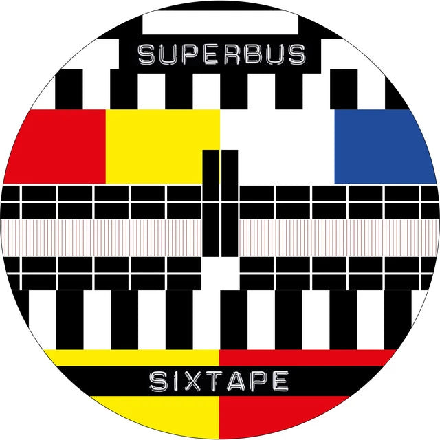 Music print | Superbus - Sixtape poster connecté