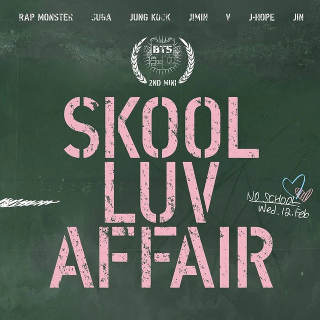 Music print | BTS - Skool Luv Affair poster connecté