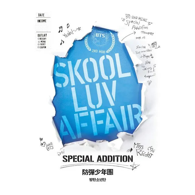 Music print | BTS - Skool Luv Affair (Special Addition) poster connecté