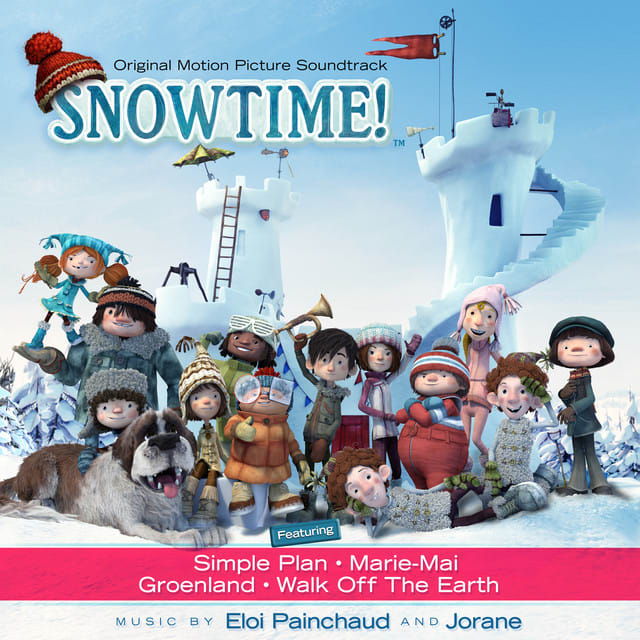Music print | Eloi Painchaud & Jorane - Snowtime! poster connecté