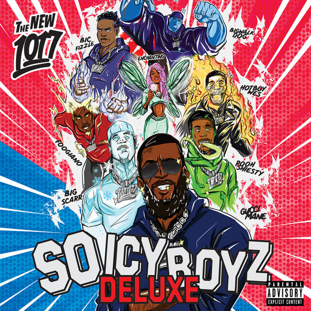 Music print | Gucci Mane - So Icy Boyz (Deluxe) poster connecté