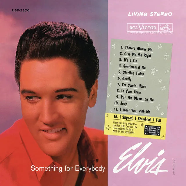 Music print | Elvis Presley - Something for Everybody poster connecté