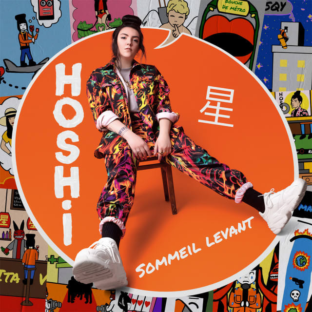 Music print | Hoshi - Sommeil levant poster connecté