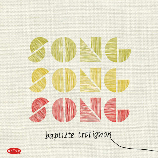 Music print | Baptiste Trotignon - Song, Song, Song poster connecté