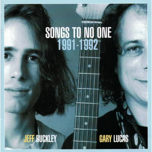 Music print | Jeff Buckley & Gary Lucas - Songs To No One poster connecté