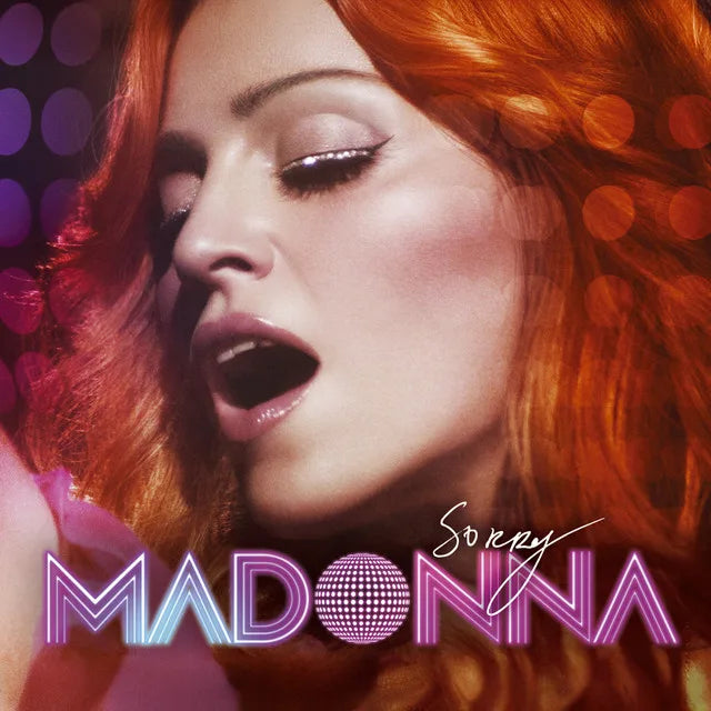 Music print | Madonna - Sorry (Remixes) poster connecté