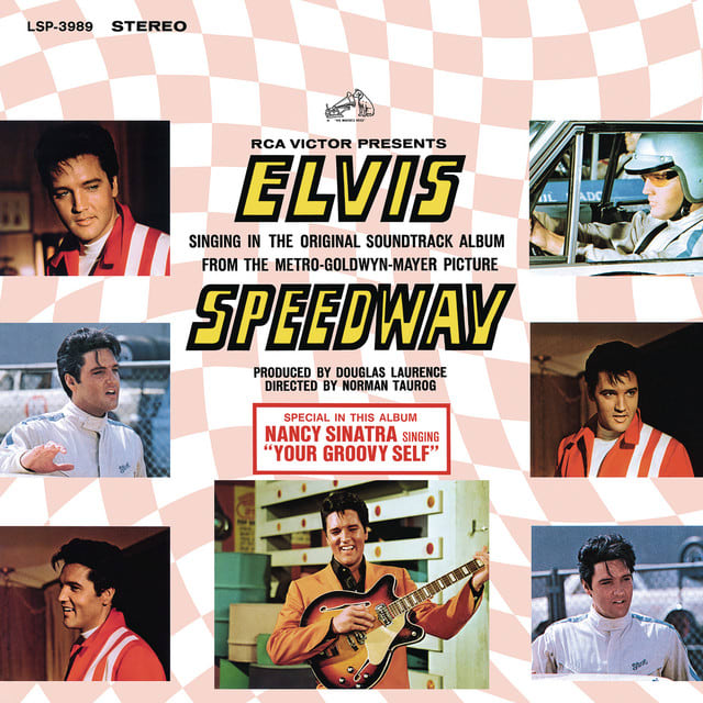 Music print | Elvis Presley - Speedway poster connecté
