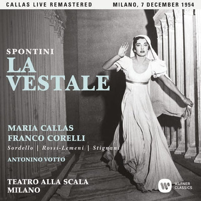Music print | Gaspare Spontini & Maria Callas - Spontini: La vestale (1954 - Milan) - Callas Live Remastered