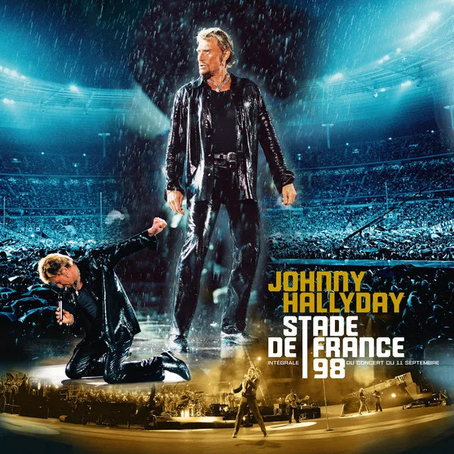 Music print | Johnny Hallyday - Stade de France 98 - XXème anniversaire poster connecté