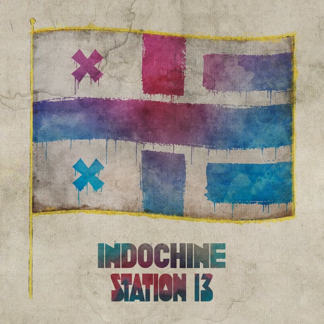 Music print | Indochine - Station 13 poster connecté