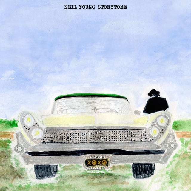 Music print | Neil Young - Storytone (Deluxe Edition) poster connecté