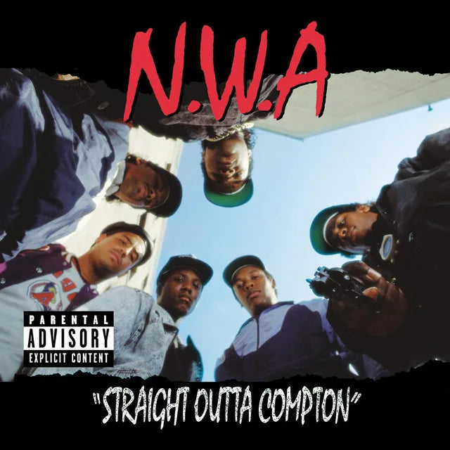 Music print | N.W.A. - Straight Outta Compton poster connecté