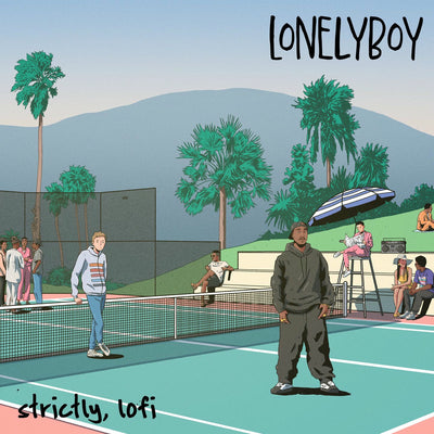 Music print | lonelyboy et 2Pac - strictly, lofi