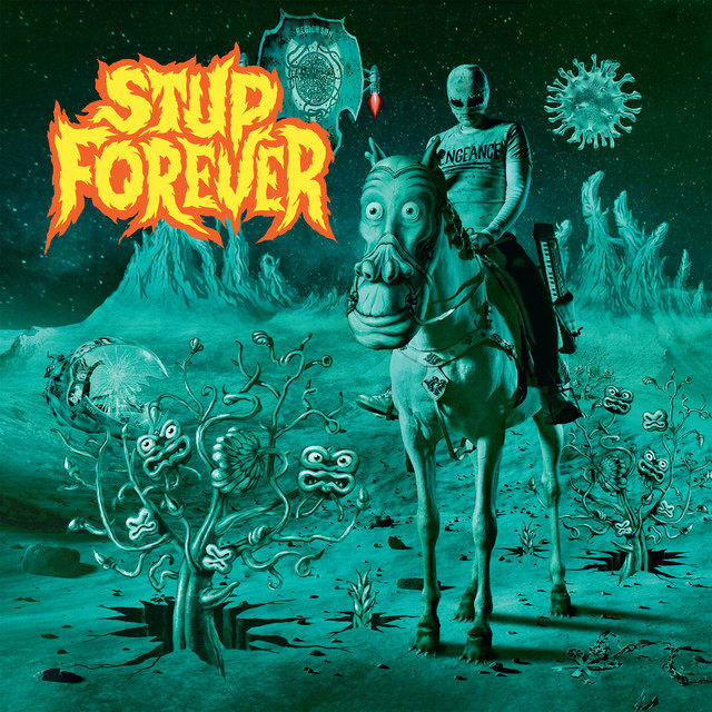 Affiche de l'album Stup Forever de Stupeflip, poster connecté NFC 30 × 30 cm