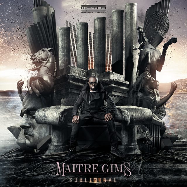 Music print | GIMS - Subliminal (album commenté) poster connecté