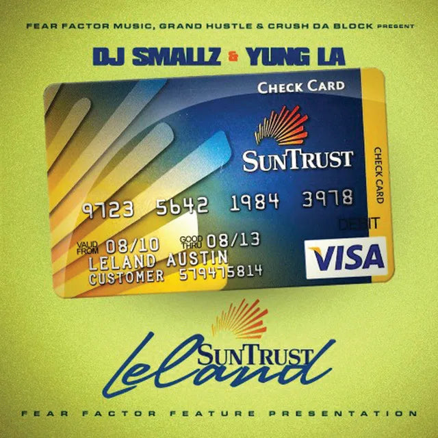 Music print | Yung L.A. - Suntrust Leland poster connecté