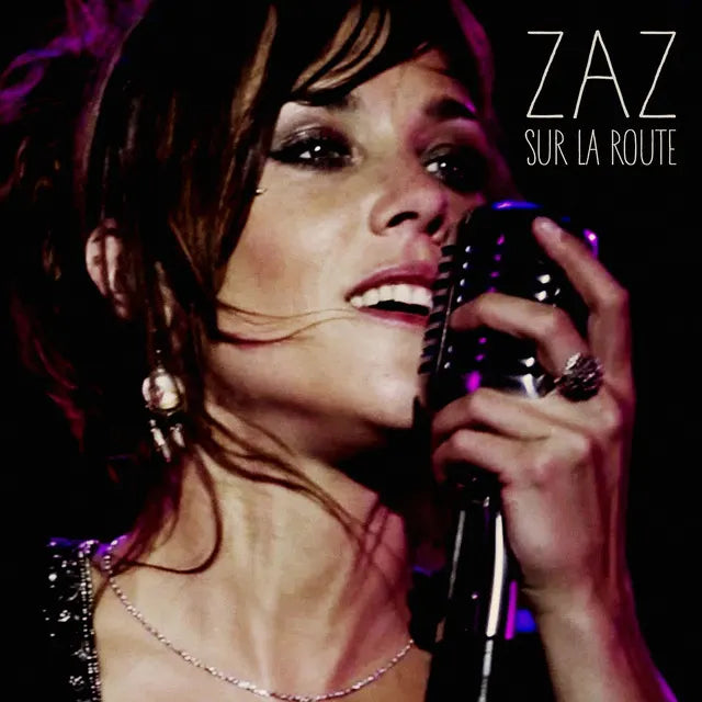 Music print | Zaz - Sur la route poster connecté