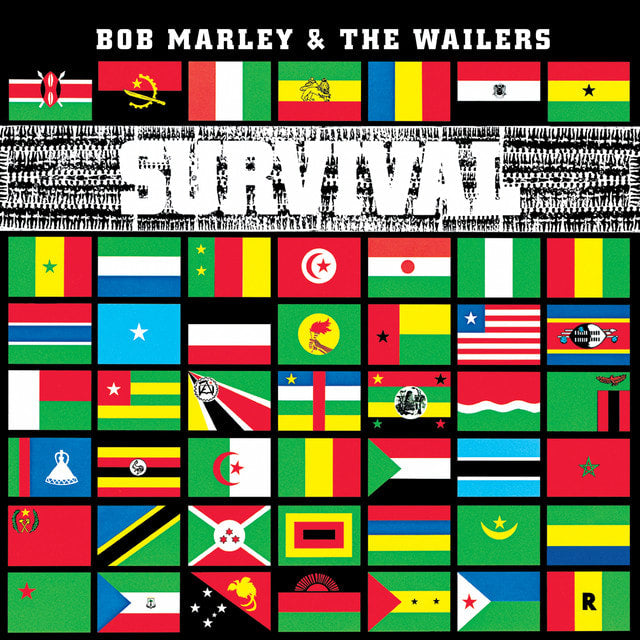Music print | Bob Marley & The Wailers - Survival poster connecté