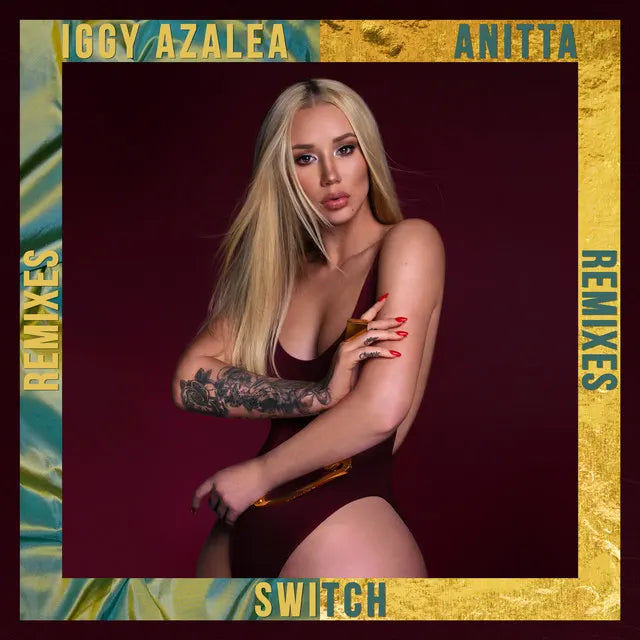 Music print | Iggy Azalea - Switch (Remixes) poster connecté