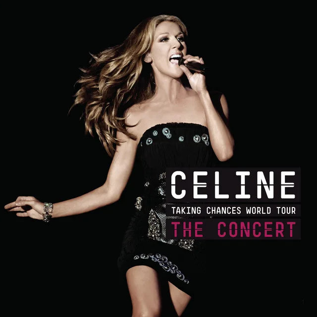 Music print | Céline Dion - Taking Chances World Tour THE CONCERT (Live) poster connecté