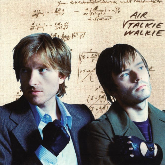 Music print | Air - Talkie Walkie poster connecté