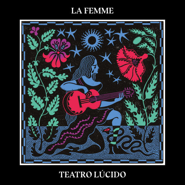 Music print | La Femme - Teatro Lúcido poster connecté