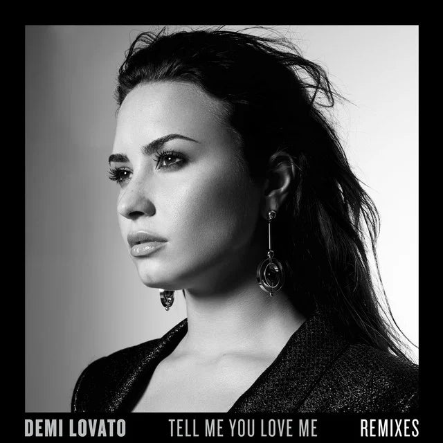 Music print | Demi Lovato - Tell Me You Love Me (Remixes) poster connecté
