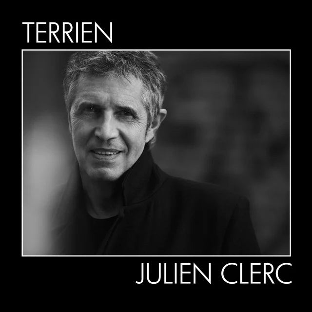 Music print | Julien Clerc - Terrien (Edition collector) poster connecté