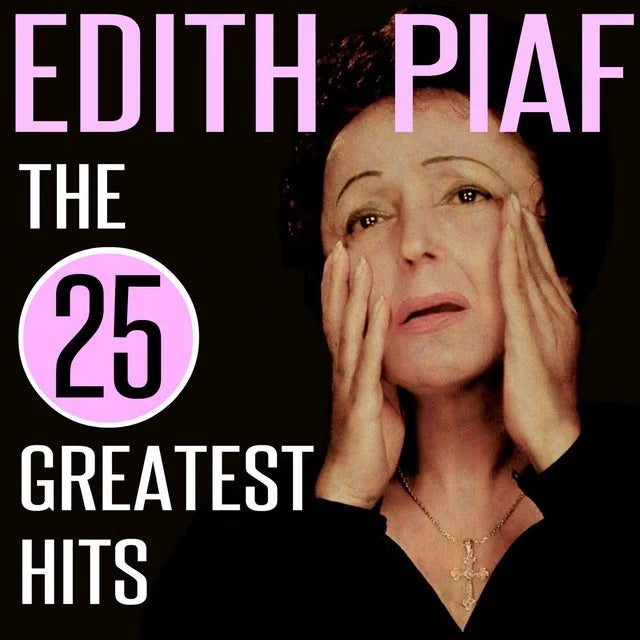 Music print | Edith Piaf - The 25 Greatest Hits poster connecté
