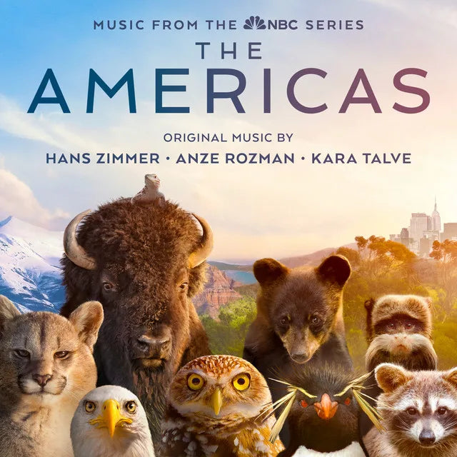 Music print | Hans Zimmer & Kara Talve & Anže Rozman - The Americas (Music from the Original Series) poster connecté