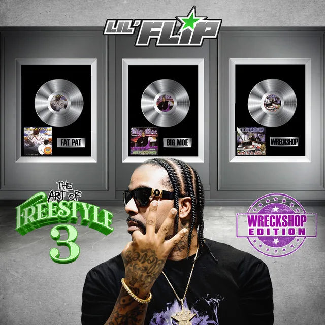 Music print | Lil' Flip - The Art of Freestyle 3 poster connecté