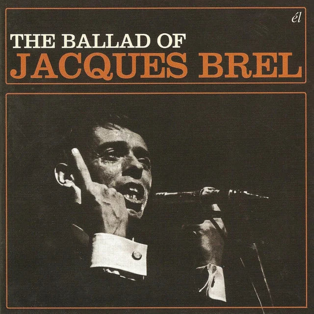 Music print | Jacques Brel - The Ballad of Jacques Brel poster connecté