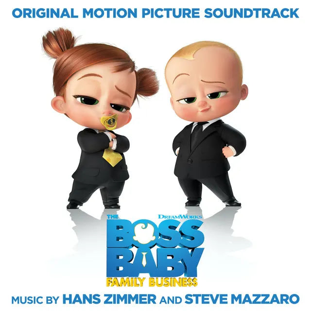 Music print | Hans Zimmer & Steve Mazzaro - The Boss Baby: Family Business (Original Motion Picture Soundtrack) poster connecté