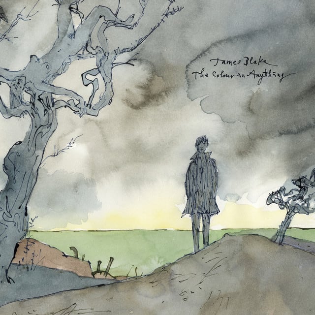 Music print | James Blake - The Colour In Anything poster connecté