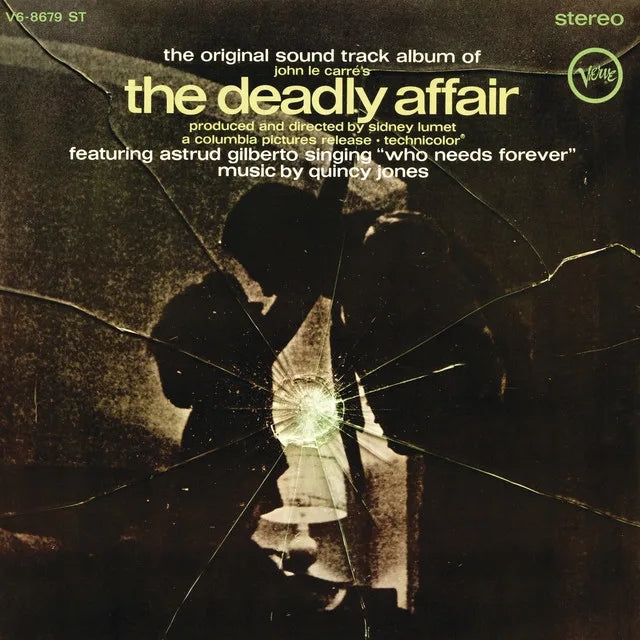 Music print | Quincy Jones - The Deadly Affair (Original Motion Picture Soundtrack) poster connecté