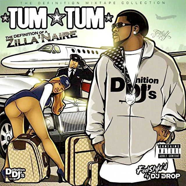 Music print | Tum Tum - The Definition Of A Zilla'Naire poster connecté