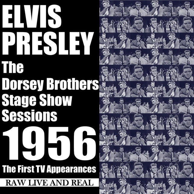Music print | Elvis Presley - The Dorsey Brothers Stage Show Sessions 1956 poster connecté