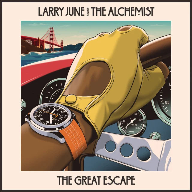 Music print | Larry June & The Alchemist - The Great Escape poster connecté