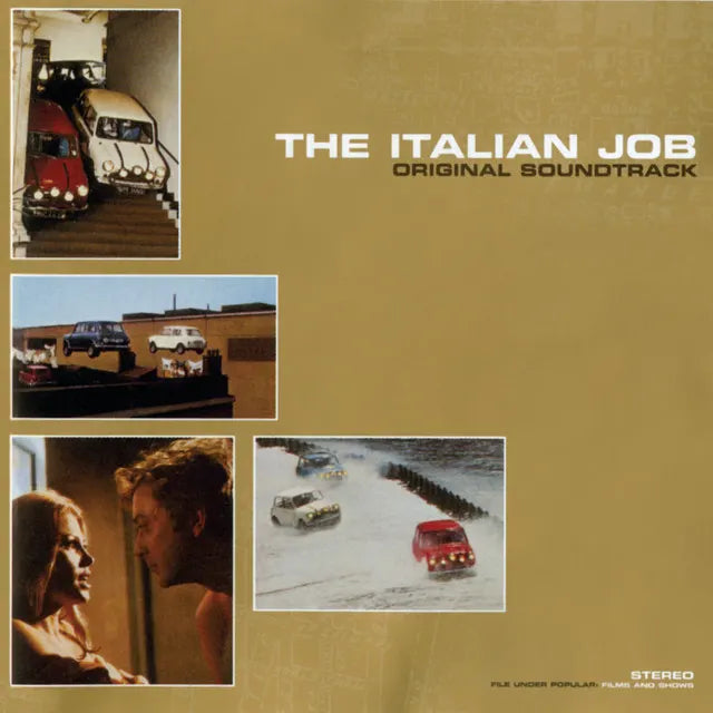 Music print | Quincy Jones - The Italian Job (Original Soundtrack) poster connecté