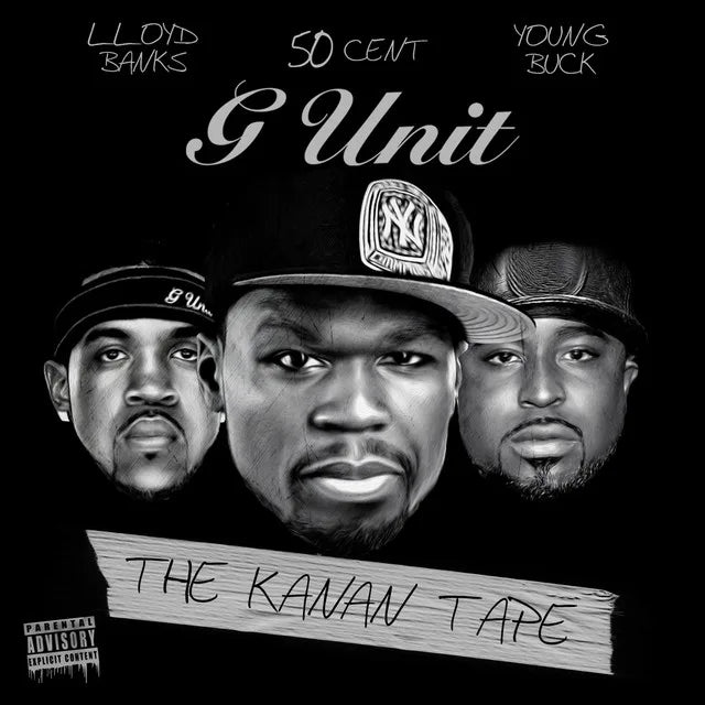 Music print | Lloyd Banks & Young Buck & 50 Cent & G-Unit - The Kanan Tape poster connecté