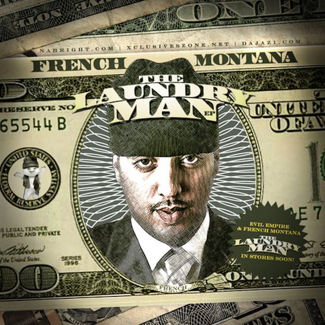 Music print | French Montana - The Laundry Man poster connecté
