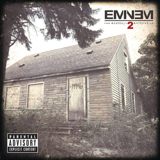 Music print | Eminem - The Marshall Mathers LP2 (Deluxe) poster connecté